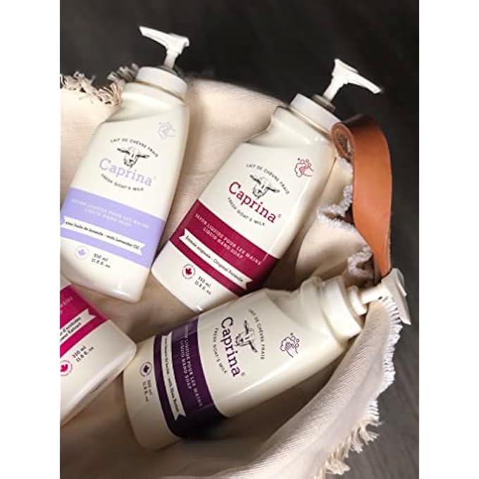 Caprina by Canus FRESH GOAT'S MILK LIQUID HAND SOAP, ORIGINAL FORMULA, 8.5 FLUID OUNCE - Image 5